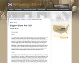 Fugitive Slave Act 1850