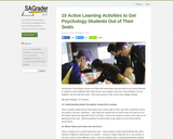 10 Active Learning Activities to Get Psychology Students Out of Their Seats