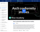 Asch Conformity Studies