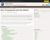 War, Propaganda and the Media