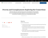 Poverty and Unemployment: Exploring the Connections