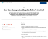 How Does Immigration Shape the Nation's Identity?