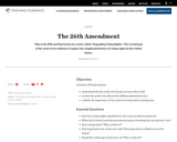 The 26th Amendment