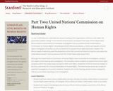 Civil Rights or Human Rights? Part Two: United Nationsâ€™ Commission on Human Rights