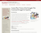 Voices of the Struggle: The Continual Struggle for Equality