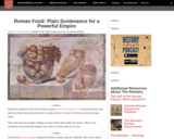Roman Food: Plain Sustenance for a Powerful Empire