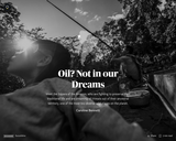Oil? Not in Our Dreams