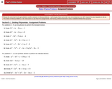 Dividing Polynomials - Assignment problems