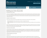 Building Your Drink Refusal Skills