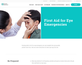 First Aid for Eye Emergencies