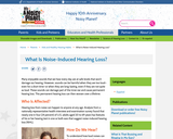 What is Noise Induced Hearing Loss?