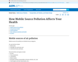 How Mobile Source Pollution Affects Your Health