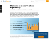 The Secret to Memory? A Good Night's Sleep