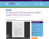 Analyzing the 5th Amendment Right Against Self-Incrimination