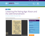 Lowering the Voting Age: Nixon and the 26th Amendment