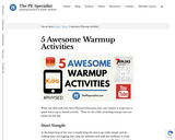 5 Awesome Warmup Activities