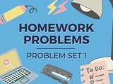 Supplemental Materials for Calculus-Based Introductory Physics Class, Math Review, Homework Problems