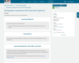 Texas Government 2.0, The Texas Legislature, Demographic Composition of the Texas State Legislature