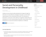 Social and Personality Development in Childhood