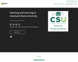 Teaching and Learning at Cleveland State University – Open Textbook