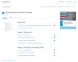OER Learning Community Template - Canvas Commons