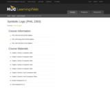 Symbolic Logic (PHIL 2303) — HCC Learning Web