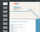 Rubric for Online-Live Course Design with FEEDBACK