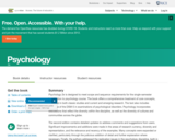 OpenStax Psychology 2e textbook