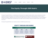 Equity Through OER Rubric