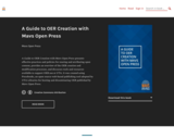 A Guide to OER Creation with Mavs Open Press – Simple Book Publishing