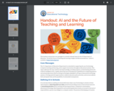 Handout: AI and the Future of Teaching and Learning