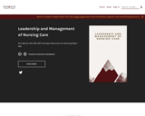 Leadership and Management of Nursing Care
