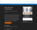 Green Cities and Transportation