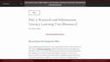 Part 2: Research and Information Literacy Unit [Resource]