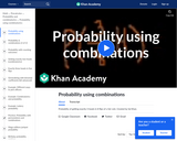 Probability: Probability Using Combinations (1 of 2)