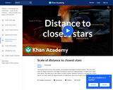 Cosmology and Astronomy: Scale of Distance to Closest Stars