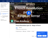 History: French Revolution (Part 3) - Reign of Terror