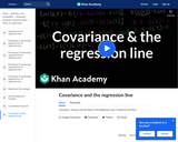 Statistics: Covariance and the Regression Line