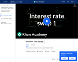 Finance & Economics: Interest Rate Swap 1