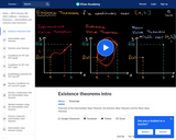 Existence theorems intro