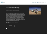 Abnormal Psychology – FSCJ