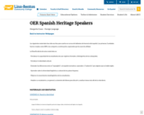 Spanish For Heritage Speakers