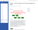 CS 244 - System Analysis and Project Management - OER (Public) Version