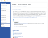 GS 108 - Oceanography