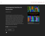 Contemporary Families: An Equity Lens
