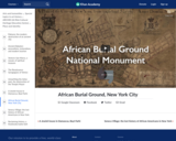 African Burial Ground, New York City