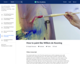 How to paint like Willem de Kooning