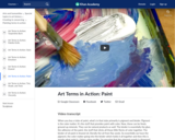 Art Terms in Action: Paint