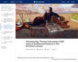 Dreaming big, Thomas Cole paints 4,500 years of architectural history in The Architect's Dream