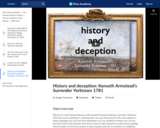 History and deception: Kenseth Armstead’s Surrender Yorktown 1781